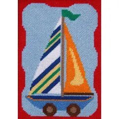 Sailboat - Needlepoint Kit Multicolor