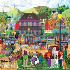 Sunsout Lee's Stone Hotel 300 pc Jigsaw Puzzle 38927