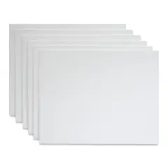 Strathmore 300 Series Cotton Canvas Panel Pack - 11" x 14", Package of 6