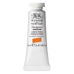 Winsor & Newton Designers Gouache - Cadmium Orange, 14 ml tube