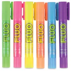 Playcolor - Florescent Colors, Set of 6, Pocket Sized