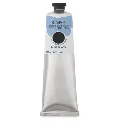 Cranfield Caligo Safe Wash Etching Ink - Blue Black, 150 ml Tube