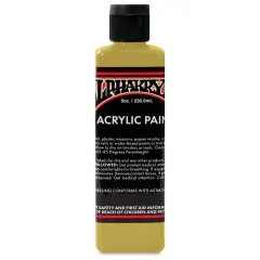 Alpha6 Alphakrylic Acrylic Paint - Metallic Gold, 8 oz