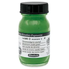 Schmincke Pigment - Chromium Oxide Green, 100 ml Jar