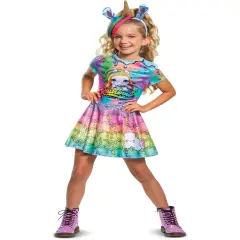 Poopsie Unicorn Rainbow Brightstar Deluxe Girl's Costume