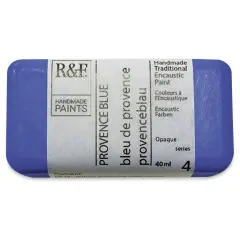 R&F Encaustic Paint Block - Provence Blue, 40 ml, Block