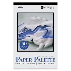 Richeson Disposable Palette Paper Pad - 12" x 18", 50 Sheets