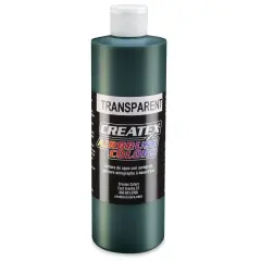 Createx Airbrush Color - 16 oz, Transparent Forest Green