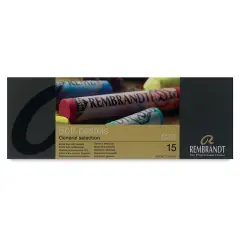 Rembrandt Soft Pastel Set - Set of 15, Assorted Colors