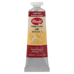 Utrecht Artists' Oil Paint - Cadmium Red Deep, 37 ml tube
