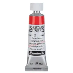 Schmincke Horadam Aquarell Artist Watercolor - Geranium Red, 15 ml tube