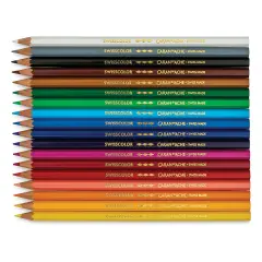 Caran d'Ache Swisscolor Colored Pencils - Set of 18