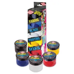 Essdee Fabric Block Printing Inks - Set of 5, 150 ml