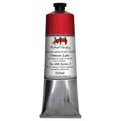 Michael Harding Artists Oil Color - Crimson Lake, 225 ml tube