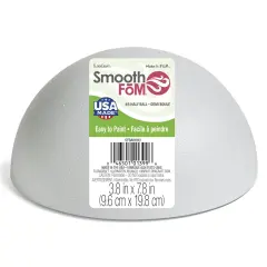 FloraCraft SmoothFoM Hollow Half Ball Bulk Pack-3.8"X7.8"