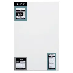 Blick Studio Linen Stretched Canvas - 24" x 36", Gallery 1-1/2" Profile