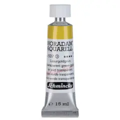 Schmincke Horadam Aquarell Watercolor - Transparent Green Gold, 15 ml tube