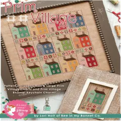 It's Sew Emma Cross Stitch Pattern-Prim Village By Lori Holt