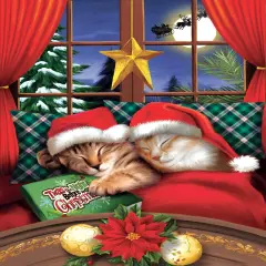 Sunsout To All a Merry Christmas 300 pc Christmas Jigsaw Puzzle 28818