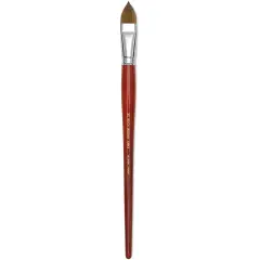 Blick Master Kolinsky Sable Brush - Filbert, Long Handle, Size 20