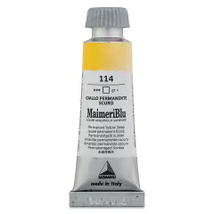 Maimeri Blu Artist Watercolor - Permanent Yellow Deep, 12 ml Tube