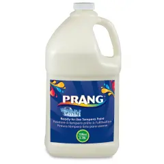 Prang Ready-To-Use Washable Tempera Paint - White, Gallon
