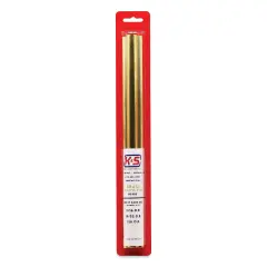 K&S Telescopic Tubing - Brass, Large Telescoping Tubing Assortment, Pkg of 3, 12"