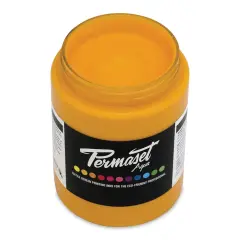Permaset Aqua Fabric Ink - Yellow Red, 300 ml