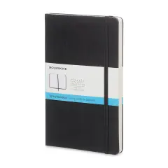 Moleskine Classic Hardcover Notebook - Black, Dotted, 5-1/2" x 3-1/2"