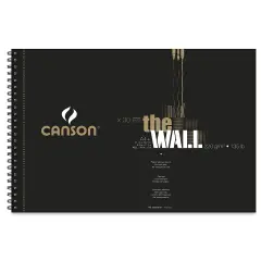 Canson The WALL Sketchbook - 8.26" x 12.36", Wirebound, 30 Sheets