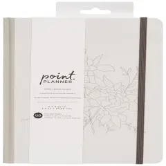 AC Point Planner Perfect Bound Planner 6"X8"-Linework - Dot Grid - 120 Sheets