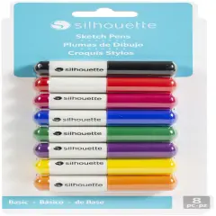 Silhouette Sketch Pens-8/Pkg