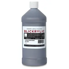 Blickrylic Student Acrylics - Metallic Silver, Quart