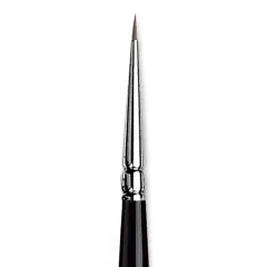 Da Vinci Maestro Kolinsky Sable Brush - Round, Short Handle, 3/0