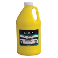 Blick Student Tempera Paint - Yellow, 64 oz bottle