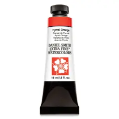 Daniel Smith Extra Fine Watercolor - Pyrrol Orange, 15 ml Tube