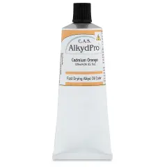 CAS AlkydPro Fast-Drying Alkyd Oil Color - Cadmium Orange, 120 ml tube