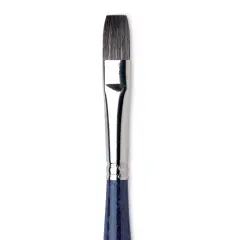 Da Vinci Sable Mix Brush - Flat Wash, Short Handle, Size 10