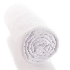 Solid 4 way Stretch Liverpool Bullet Fabric White