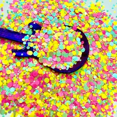 Like a Prayer Premium Holographic & Matte Pixie for Poxy Dot Chunky Glitter Mix