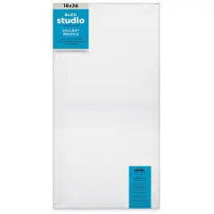 Blick Studio Stretched Cotton Canvas - Gallery Profile, 18" x 36"