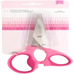 American Crafts Fringe Scissors 8"-Pink