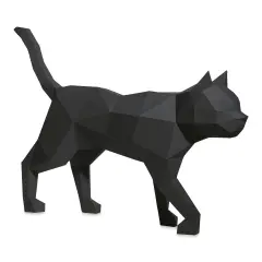 Papercraft World 3D Papercraft Model DIY Kit - Black Cat