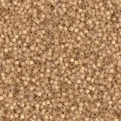 Miyuki Delica Bead 15/0, DBS0230, 24kt Gold Lined Opal