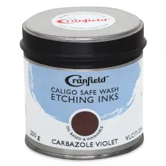 Cranfield Caligo Safe Wash Etching Ink - Carbazole Violet, 250 g Can
