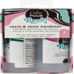 American Crafts Color Pour Resin & Hardener 2/Pkg-4oz Each