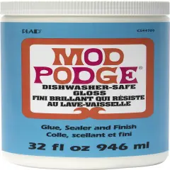 Plaid Mod Podge Dishwasher Safe Gloss-32oz
