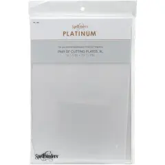 Spellbinders Platinum Cutting Plates 2/Pkg-X-Large 12.25"X8.5"