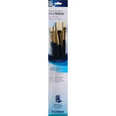 Princeton Natural Bristle Real Value Brush Set-4/Pkg
