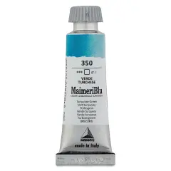Maimeri Blu Artist Watercolor - Turquoise Green, 12 ml Tube